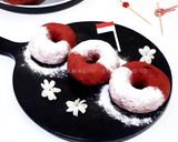 Foto langkah ke 7 dari resep Donat Merah Putih.