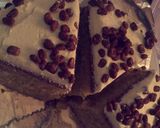 A picture of step 3 of Vanilla chocolate coco pops cake.