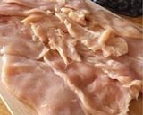 Aszaltszilvával töltött csirkemell krumplilángossal és almadzsemmel recept fázis 1 fotója