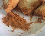A picture of step 5 of Fried Awara (tofu) in Egg.