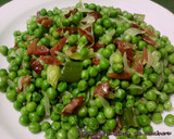 Foto del paso 1 de la receta: Solomillo de pavo macerado y guisantes con jamón