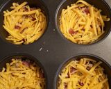 Une image de l'étape 3 de Petits paniers.. gouda mimolette lardon de volaille.
