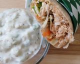 A picture of step 5 of Chicken Burritos in an Air Fryer.