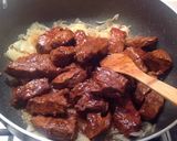 A picture of step 3 of Beef Tagine with Couscous (Morocco).
