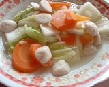 Foto langkah ke 10 dari resep Sawi putih bakso ikan.