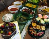 Gambar langkah 5 resipi Nasi Khao Mok Gai Thailand.