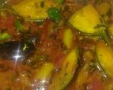 A picture of step 6 of Aloo Baigan ki tahiri.