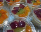 Foto langkah ke 3 dari resep Puding Sutra Buah.