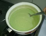 Foto langkah ke 2 dari resep Puding lumut Pandan.