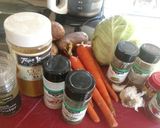 A picture of step 1 of Ethiopian Inspired Cabbage,Carrot,Potato Crock-pot Soup (Vegan).