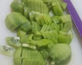 A picture of step 5 of Healthy desert mix.