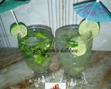 Classic mojito cocktail