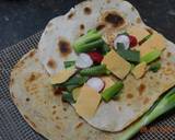 Flat  Naan  Bread نان تافتون recipe step 11 photo
