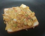 A picture of step 3 of Chaat Sandwich.
