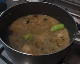 A picture of step 11 of Yakhni Pulao.