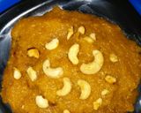 A picture of step 7 of Papaya halwa.