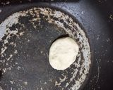 A picture of step 3 of Gulab jamun with kaju cream filling.