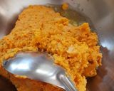A picture of step 3 of Tandoori Aloo bharta.