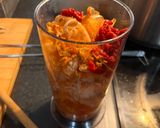 A picture of step 4 of Spaghetti con Bisque di Gamberi.