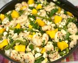 Une image de l'étape 5 de Nouilles de riz aux crevettes.