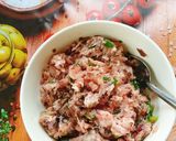 Hình bước làm 4 của món Canh khổ qua dồn thịt