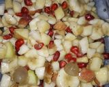 A picture of step 6 of Mix seasonal fruits chat.