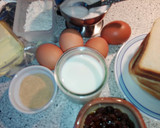 Foto del paso 1 de la receta: Tostadas francesas rellenas de pasas
