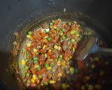 A picture of step 8 of Brown rice tawa pulav.