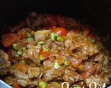A picture of step 3 of Hyderabadi Mutton Tahari with Edamame Beans.