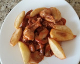 Foto del paso 4 de la receta: Conejo en salsa (con guarnición)