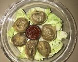 A picture of step 12 of Maggi momos.