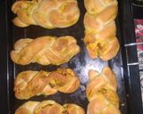 A picture of step 2 of Peak stuffed bread.