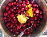 Orange Zest Cranberry Sauce #sugar-free #vegan recipe step 1 photo