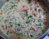 Suji palak ka dil (Uttapam) recipe step 2 photo