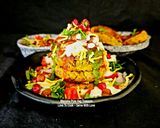 A picture of step 6 of Kala Chana Tikki Chat.