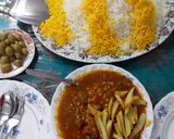 عکس مرحله 1 از دستور خورشت قیمه
