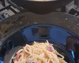 Pas rețetă Paste Carbonara 4 fotografie