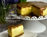 SERNIK z mascarpone z białą czekoladą na spodzie z herbatników krok przepisu 11 zdjęcie