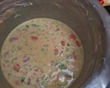 A picture of step 2 of Sattu dosa.
