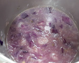 Foto del paso 6 de la receta: Puré de lombarda con chipirones