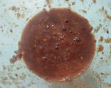 A picture of step 4 of Schezwan sauce.