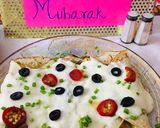 A picture of step 4 of Saucy savoury Crepes... recipe by zoha omer.