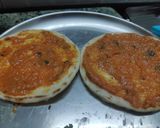 A picture of step 4 of Cheesy Mini Macaroni Pasta Pizza.