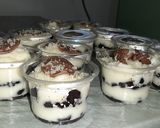 Foto langkah ke 5 dari resep Cheesecake Oreo Lumer.
