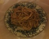 Pas rețetă Spaghete cu vinete coapte 1 fotografie