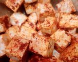 A picture of step 2 of Dhaba style Paneer Masala.