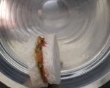 A picture of step 3 of Bread Batter pakode.