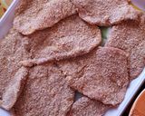 Szezámmagos rántott karaj recept fázis 4 fotója