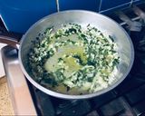 Foto del paso 1 de la receta: Tortilla de espinacas con ensalada tricolor en essen