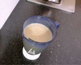 A picture of step 5 of Refreshing homemade peach juice😋.